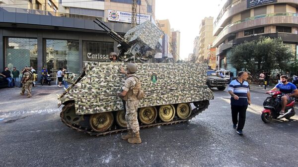 Военнослужащие Ливанской армии