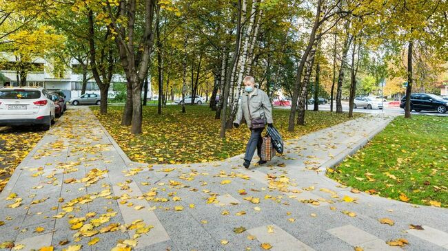 Благоустройства около станции БКЛ Аминьевская