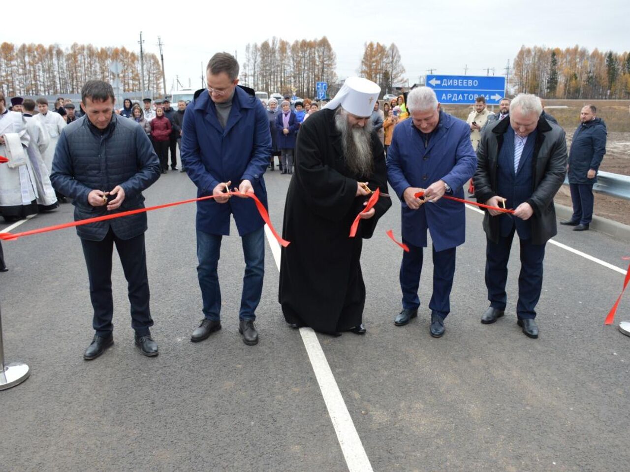 Северо-восточный обход открыли в нижегородском Дивеево - РИА Новости,  15.10.2021