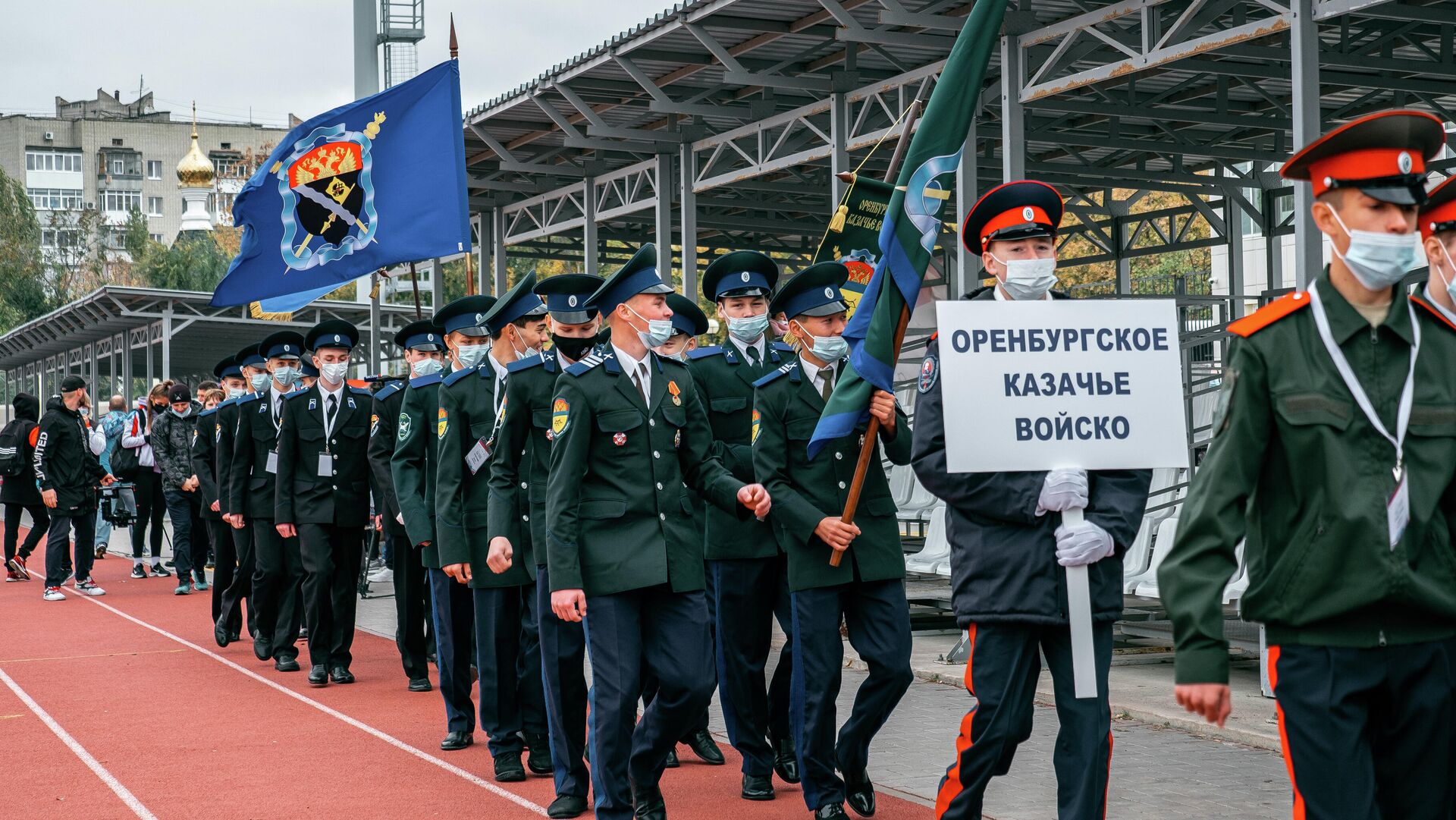 Всероссийский слет казачьей молодежи Готов к труду и обороне в городе Азове - РИА Новости, 1920, 15.10.2021