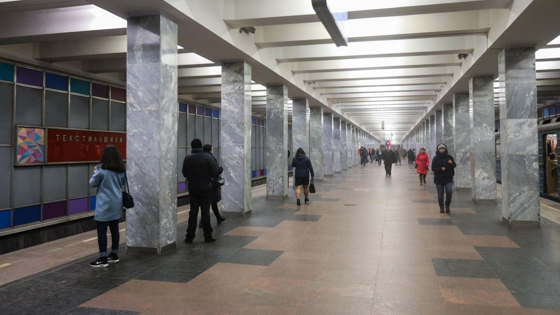 Станция Текстильщики Таганско-Краснопресненской линии - РИА Новости, 1920, 17.12.2025