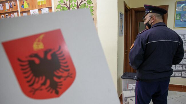 Сотрудник полиции Албании