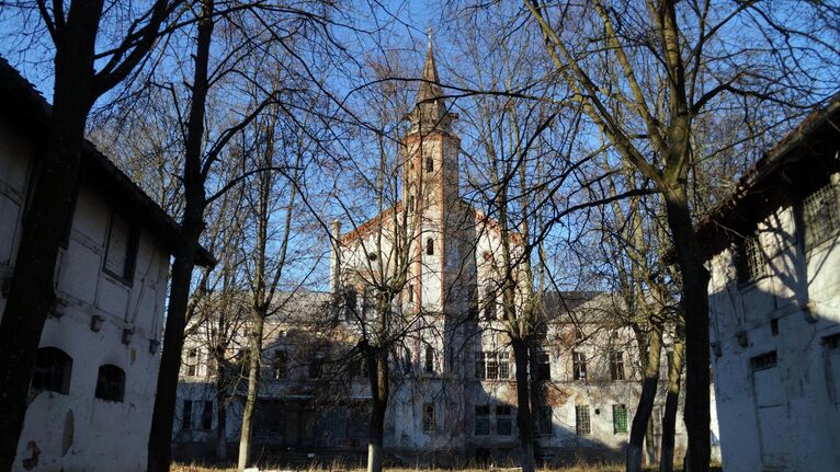 Заброшенная психиатрическая больница Алленберг, Калининградская область