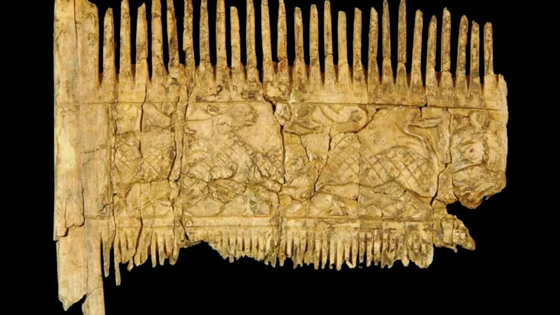 Гребень, найденный во время археологических раскопок в Баварии - РИА Новости, 1920, 21.10.2021