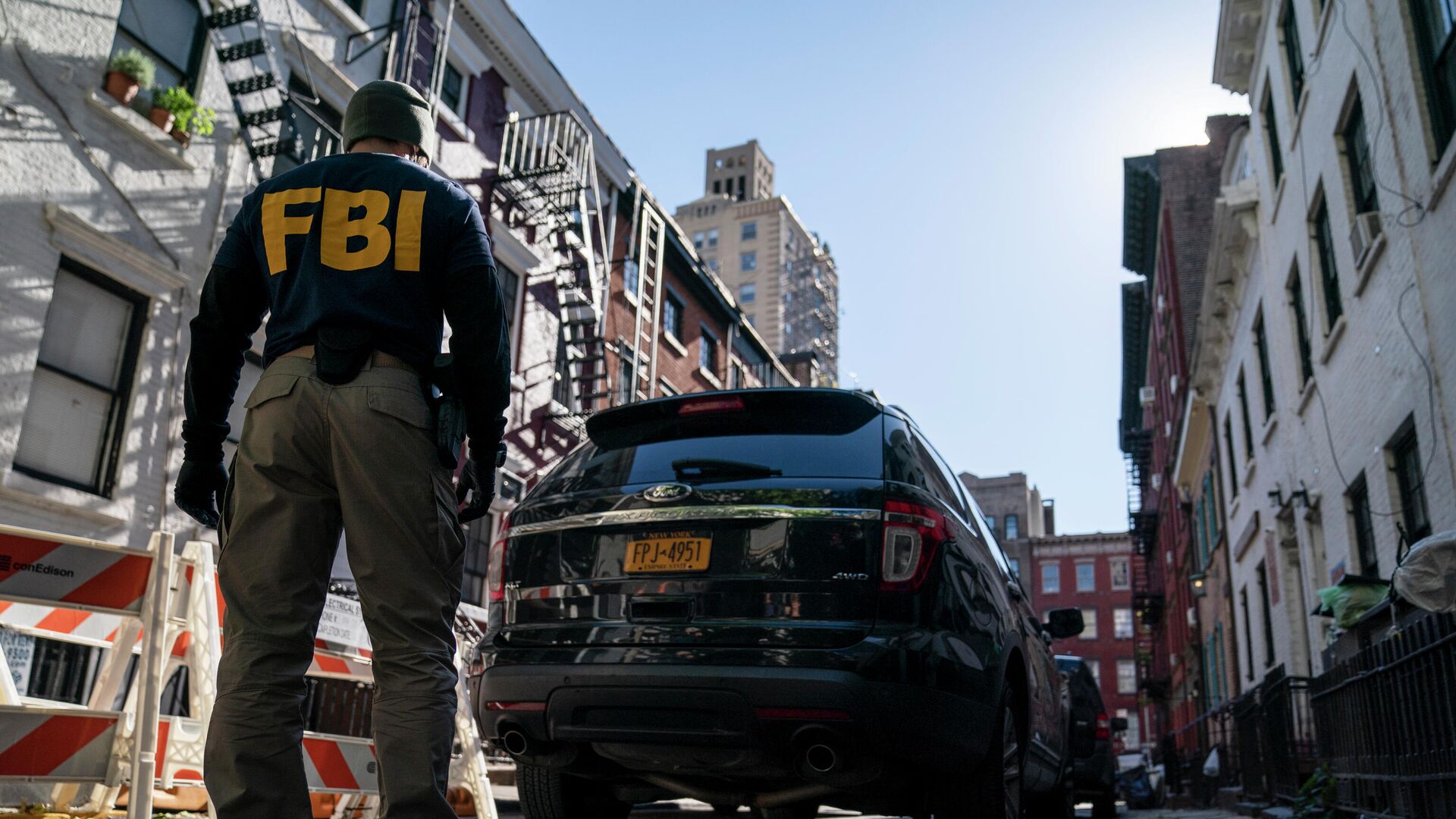 Агент ФБР в Нью-Йорке  - РИА Новости, 1920, 05.10.2023