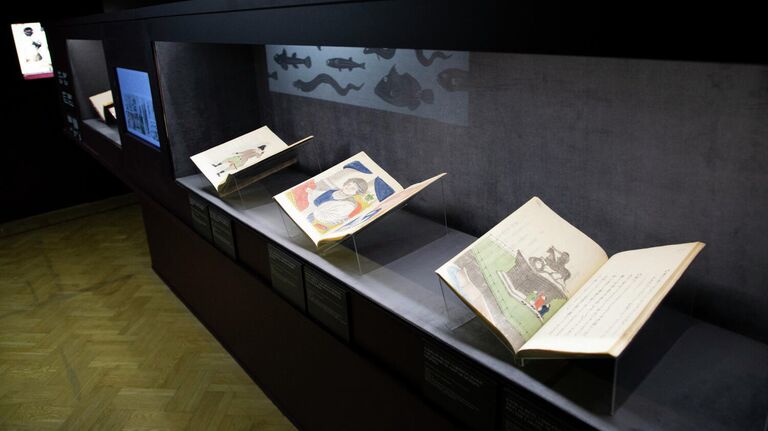 Экспонаты на выставке в Государственном исторический музее Крузенштерн. Вокруг света Экспонаты на выставке в Государственном исторический музее Крузенштерн. Вокруг света