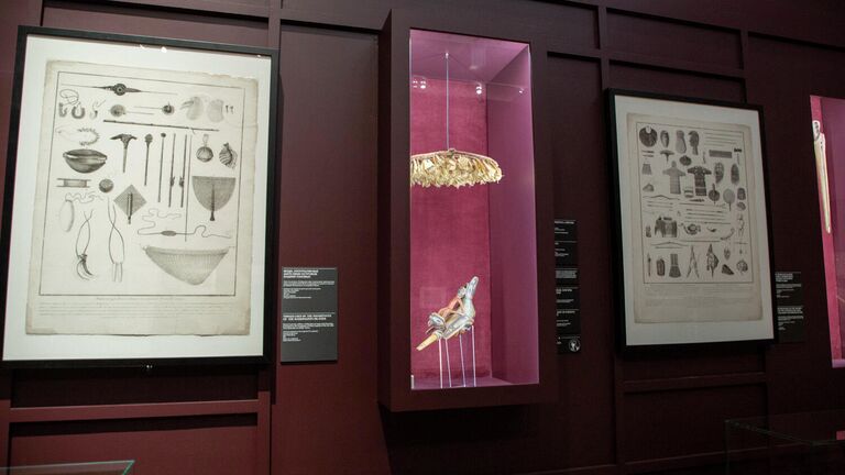 Экспонаты на выставке в Государственном исторический музее Крузенштерн. Вокруг света Экспонаты на выставке в Государственном исторический музее Крузенштерн. Вокруг света