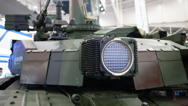 Танк БМ Оплот на военной выставке в Киеве