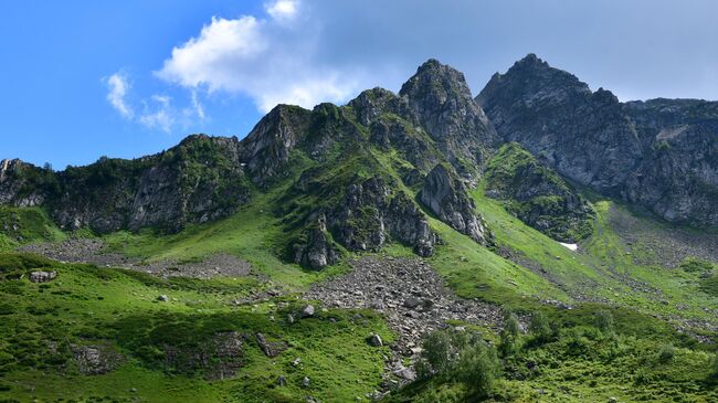 Рицинский реликтовый национальный парк в Абхазии