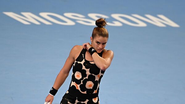 Греческая теннисистка Мария Саккари в четвертьфинале турнира ВТБ Кубок Кремля