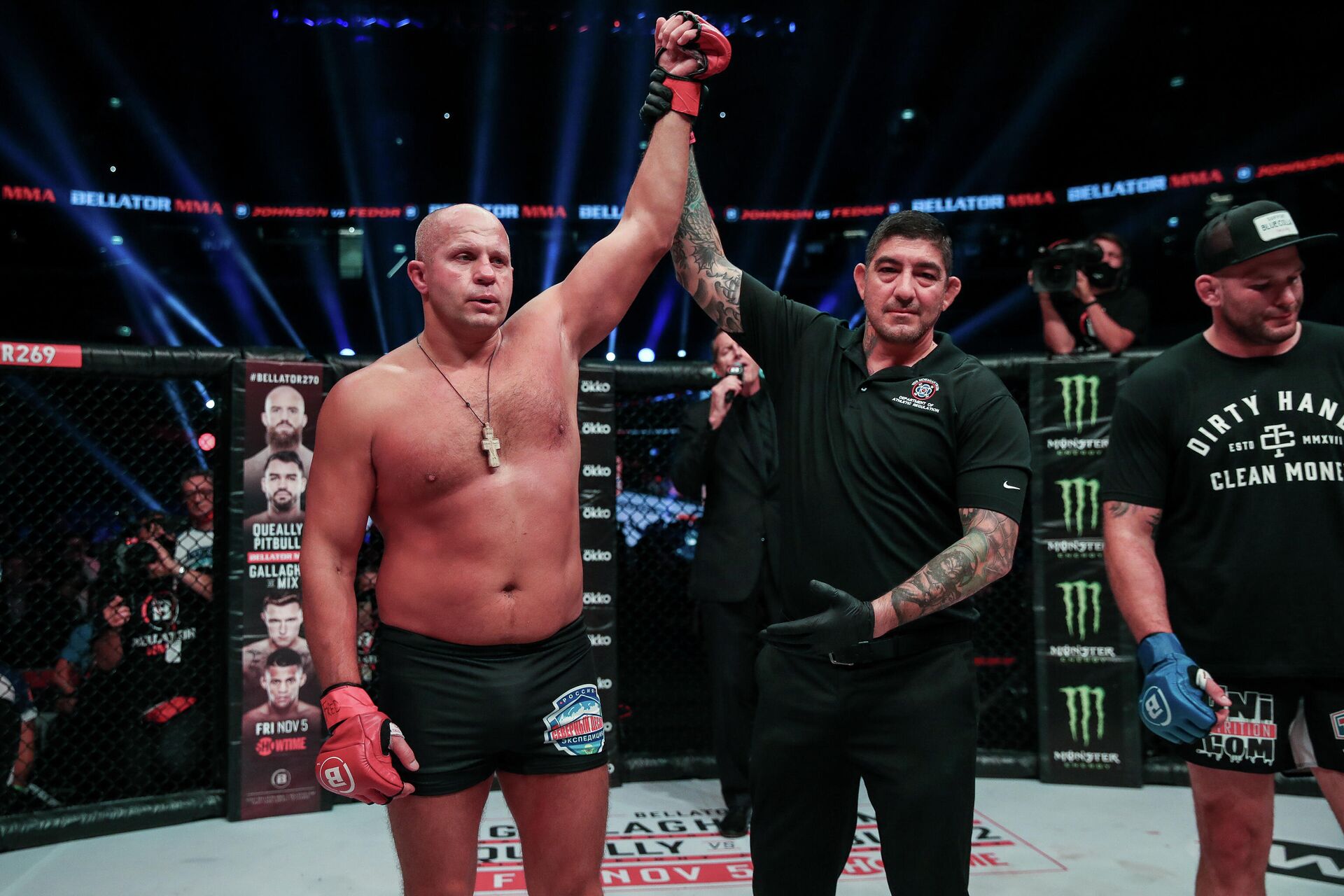 Федор Емельяненко против Тимоти Джонсона на Bellator 269 - РИА Новости, 1920, 11.08.2023