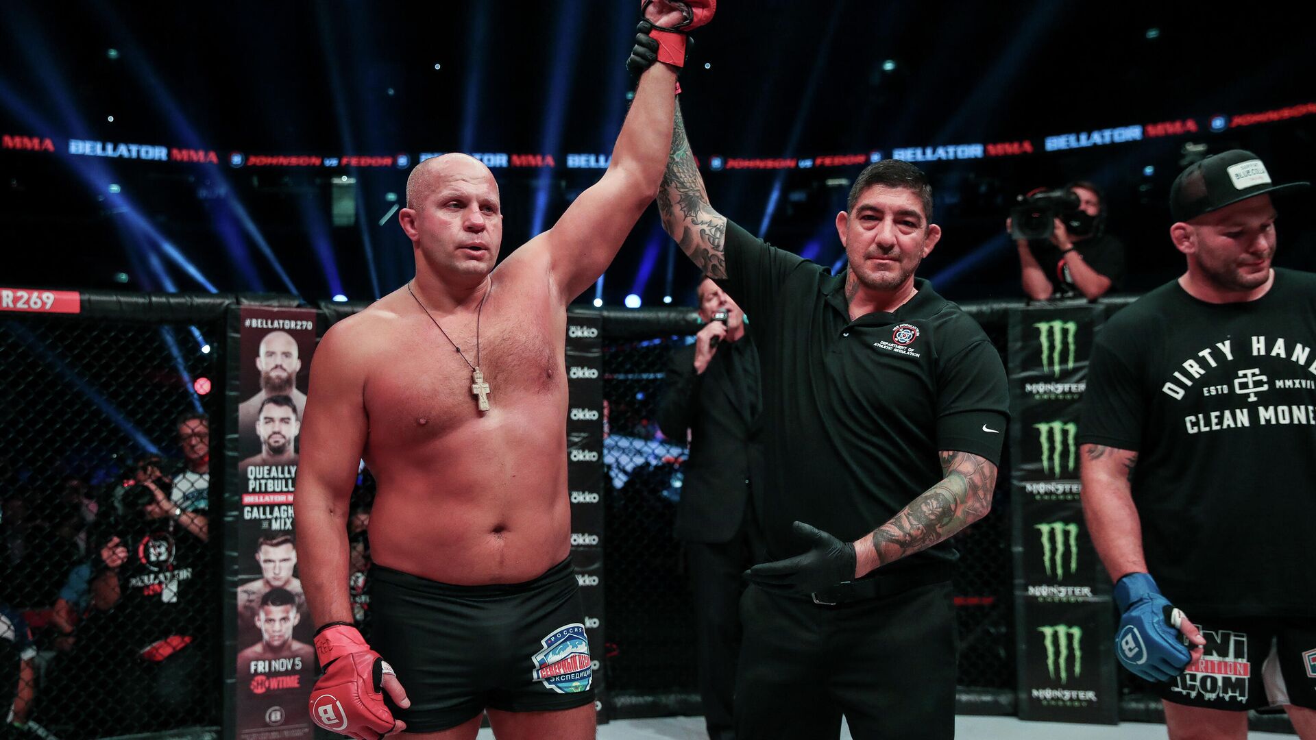 Федор Емельяненко против Тимоти Джонсона на Bellator 269 - РИА Новости, 1920, 23.09.2022