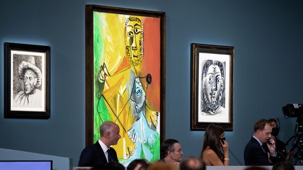 Торги по продаже работ Пабло Пикассо в отеле и казино Bellagio в Лас-Вегасе