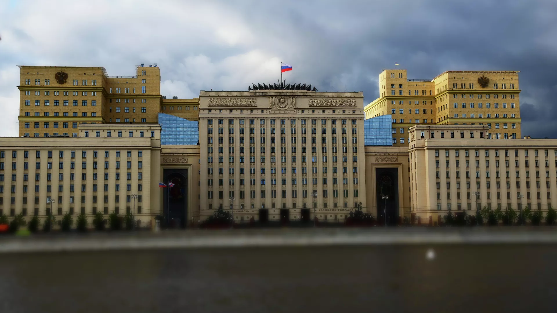 O edifício do Ministério da Defesa da Federação Russa em Frunzenskaya Embankment em Moscou - RIA Novosti, 1920, 24/03/2022