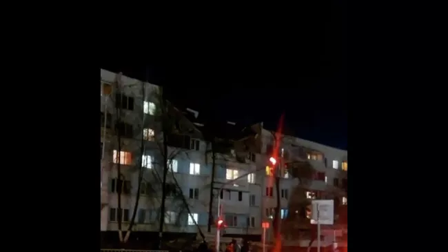 Последствия взрыва в доме в Набережных Челнах