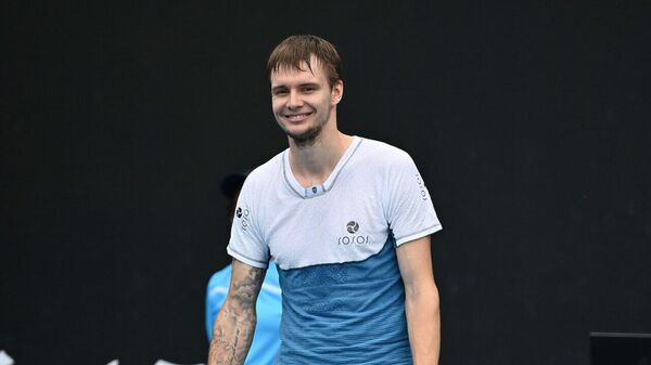 Казахстанский теннисист Александр Бублик