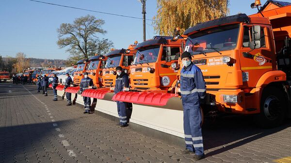 Белгород получил 18 новых машин для уборки улиц
