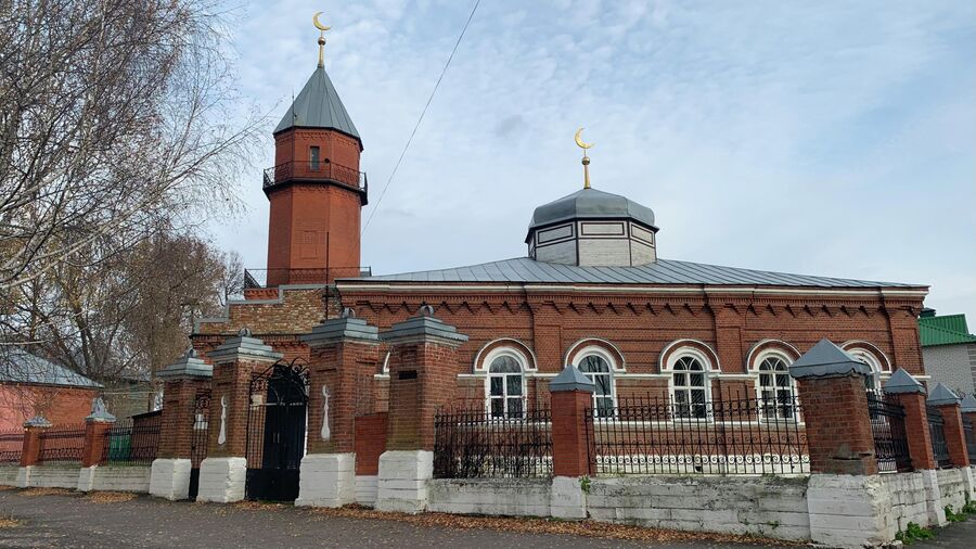 Новая мечеть, построенная в 1906 году на щедрые пожертвования купца Нигматуллы Дуймакаева.