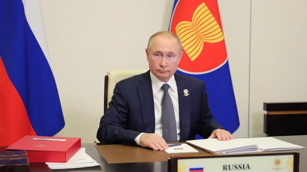 Президент РФ Владимир Путин принимает участие в саммите Россия - АСЕАН