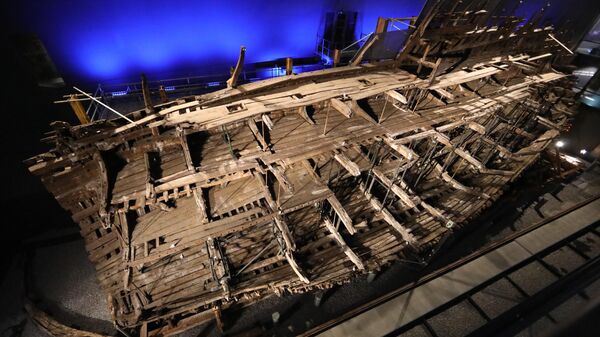 Останки боевого корабля короля Генриха VIII Мэри Роуз