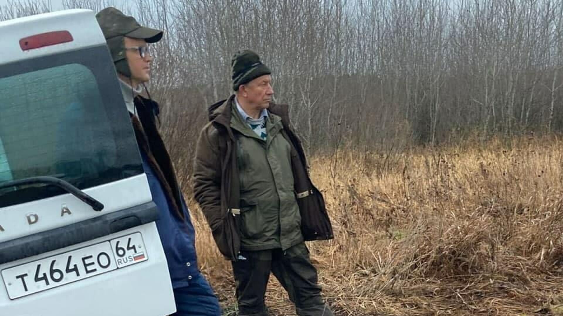 Валерий Рашкин на месте задержания в Лысогорском районе Саратовской области - РИА Новости, 1920, 29.10.2021