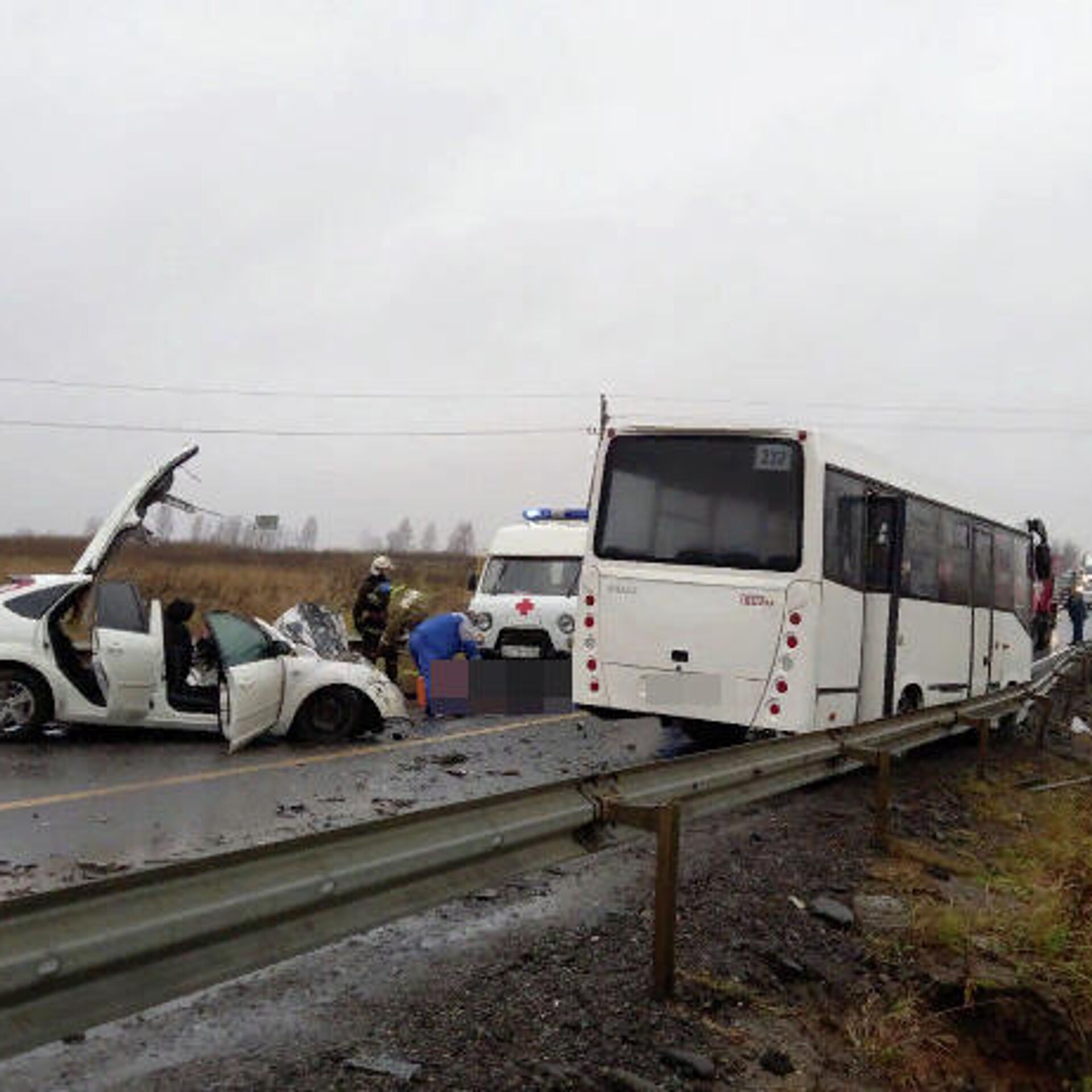 дтп в самарской области с автобусом