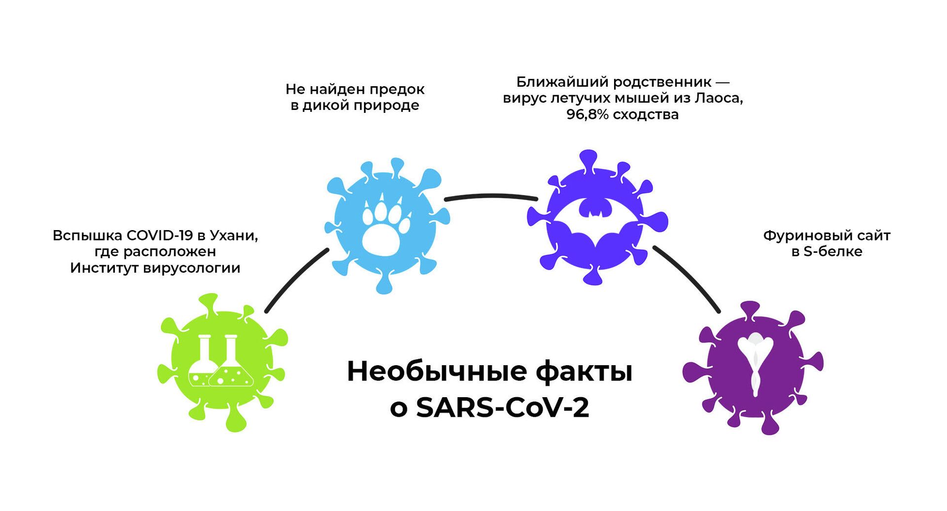 Необычные факты о SARS-CoV-2 - РИА Новости, 1920, 29.10.2021