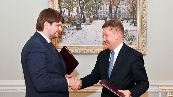 Миллер и вице-премьер Молдовы Спыну подписали контракт на поставки газа