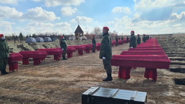 В ЛНР перезахоронили останки 50 жертв конфликта в Донбассе
