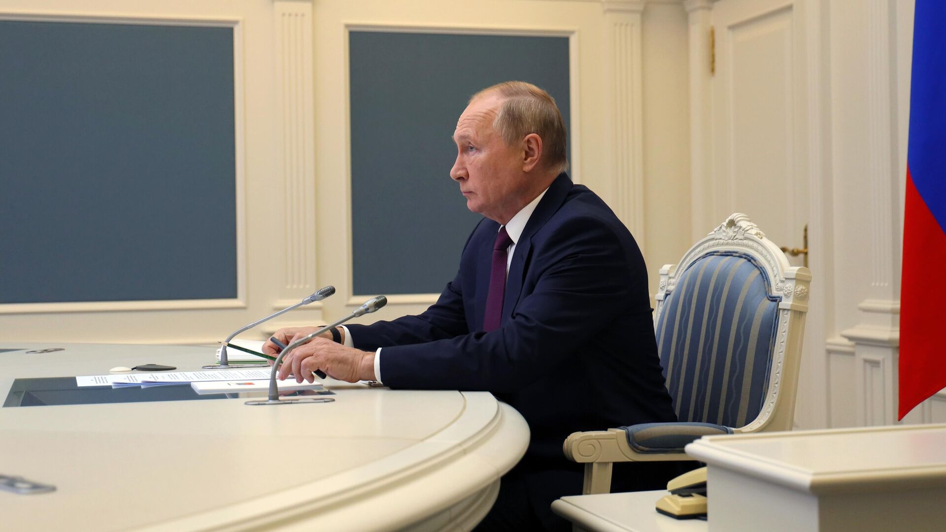 Президент РФ Владимир Путин принял участие в саммите Группы двадцати - РИА Новости, 1920, 24.11.2021