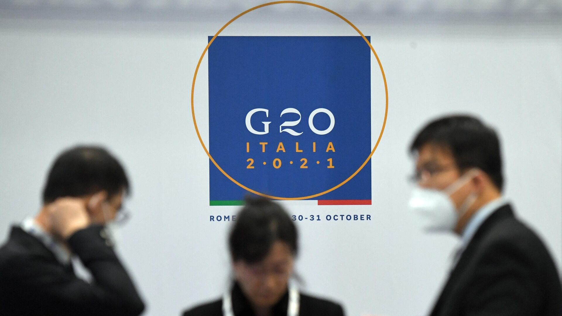 G20 Rome Summit Logo - 1920, 10/31/2021