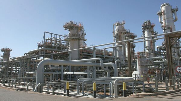 Газовый завод в Алжире