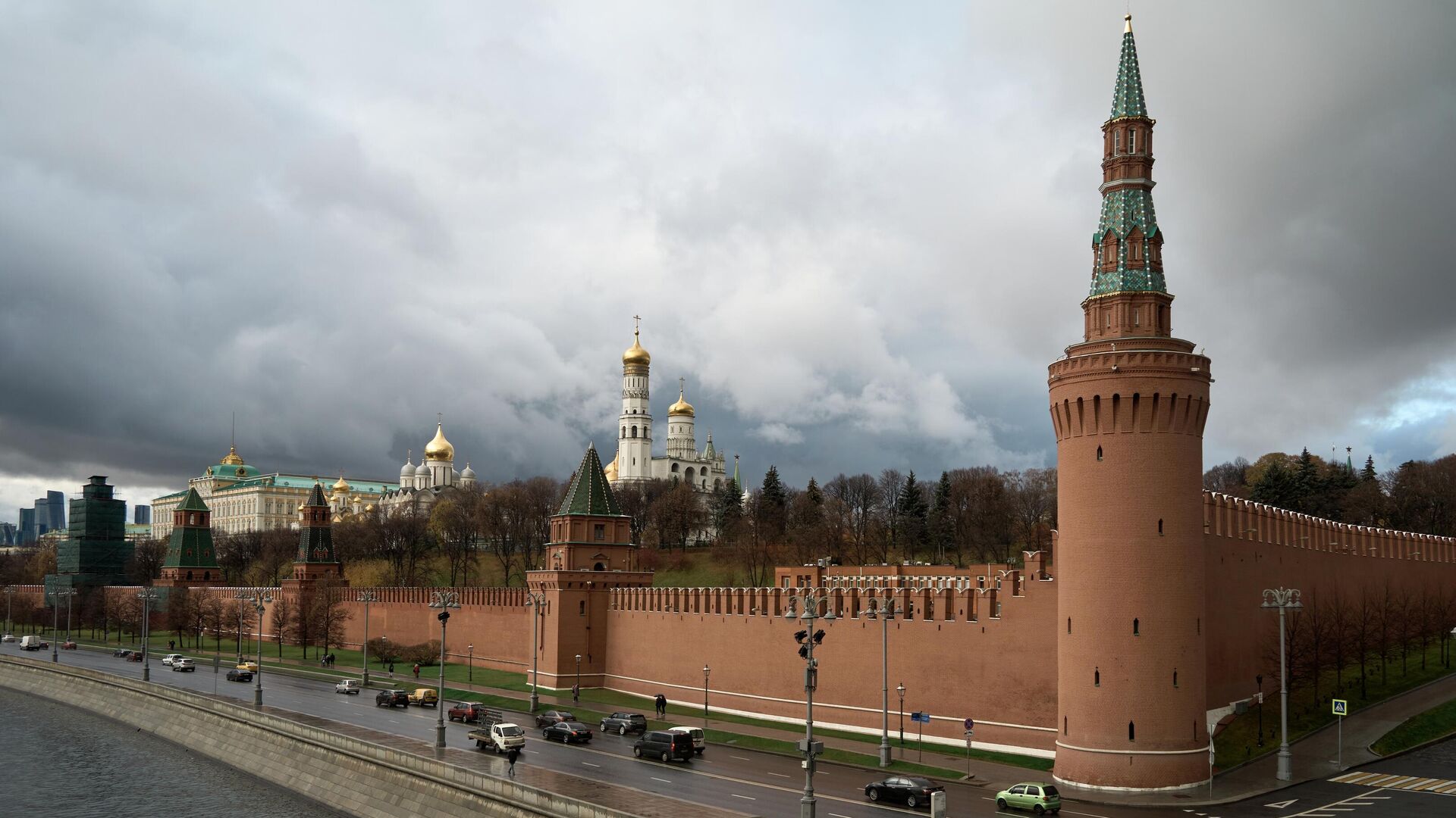 Башни Московского Кремля - РИА Новости, 1920, 19.04.2022