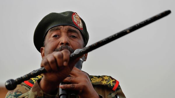 Главнокомандующий вооруженными силами Судана Абдель Фаттах аль-Бурхан