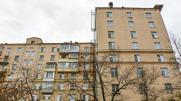 Жилой доме № 40 на Шарикоподшипниковской улице на юго-востоке Москвы