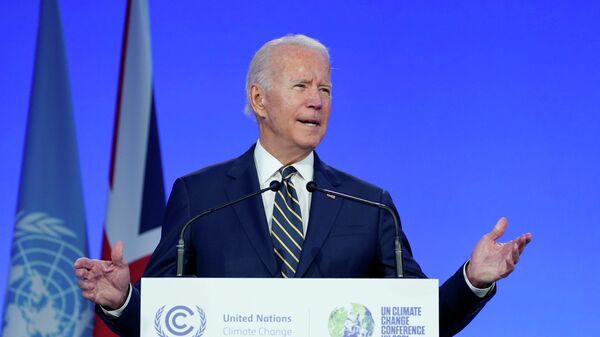 Президент США Джо Байден на конференции ООН по изменению климата в Глазго