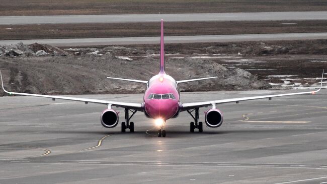 Самолет авиакомпании Wizz Air