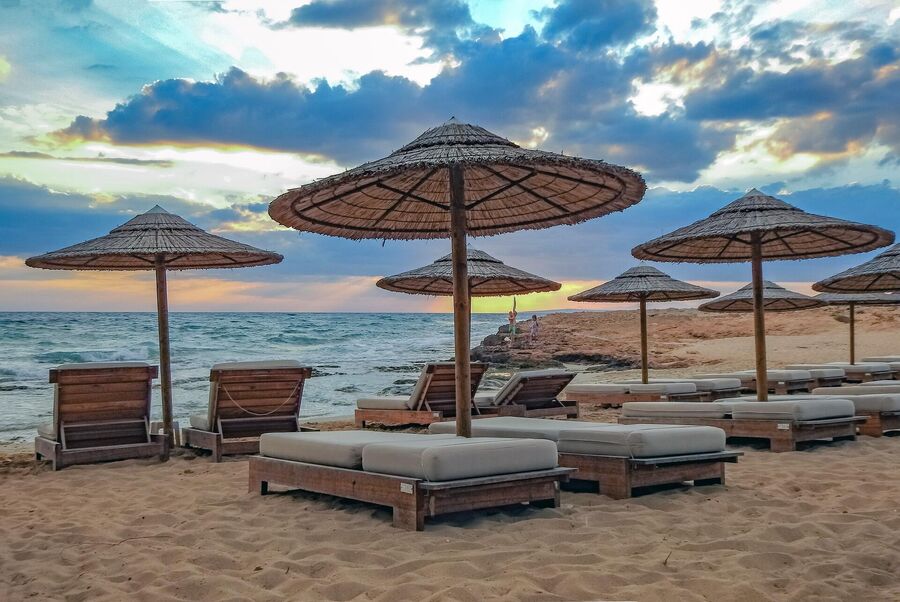Пляж в Айя-Напе, Кипр