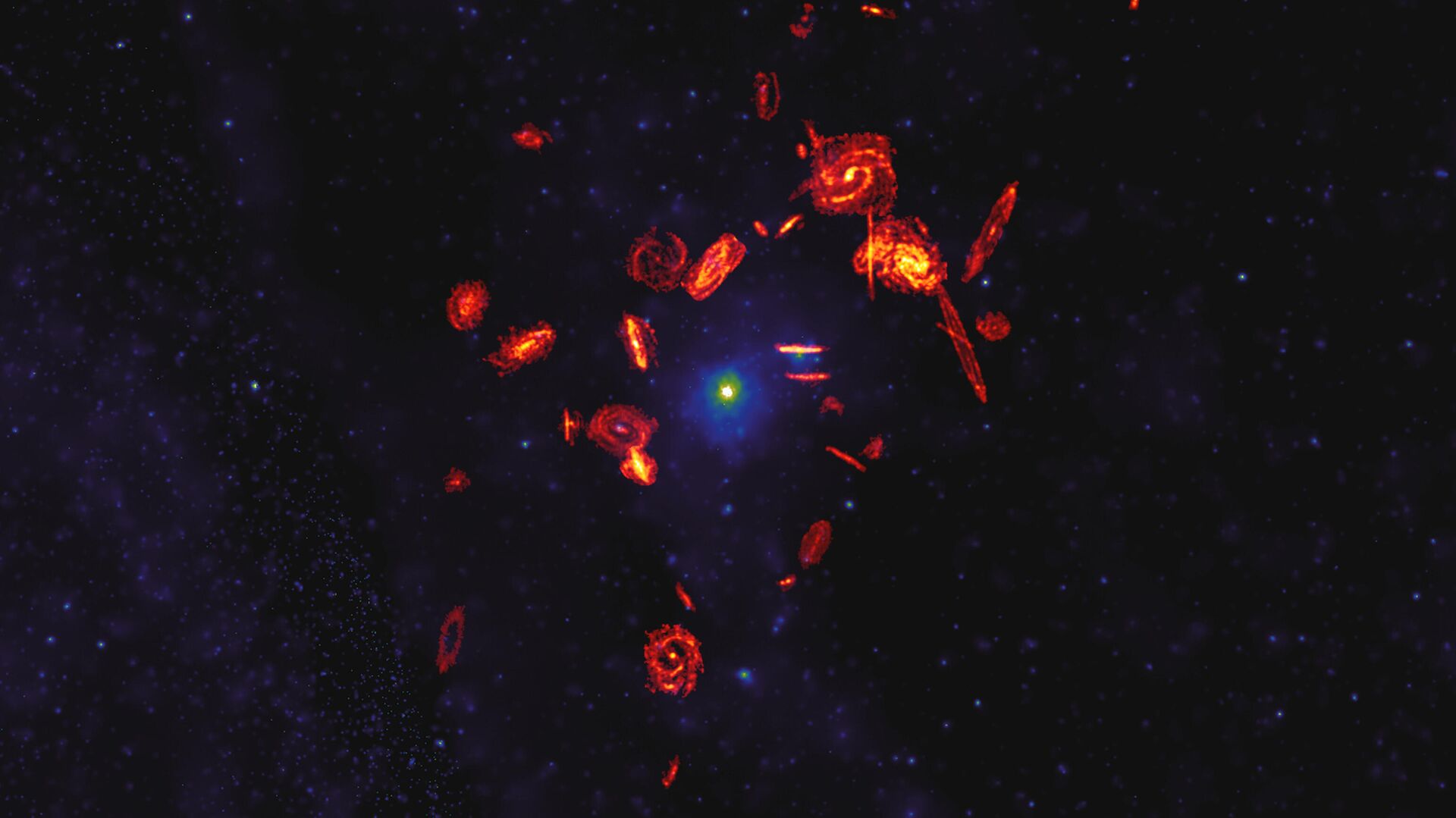 Астрономы раскрыли тайну гибели галактик