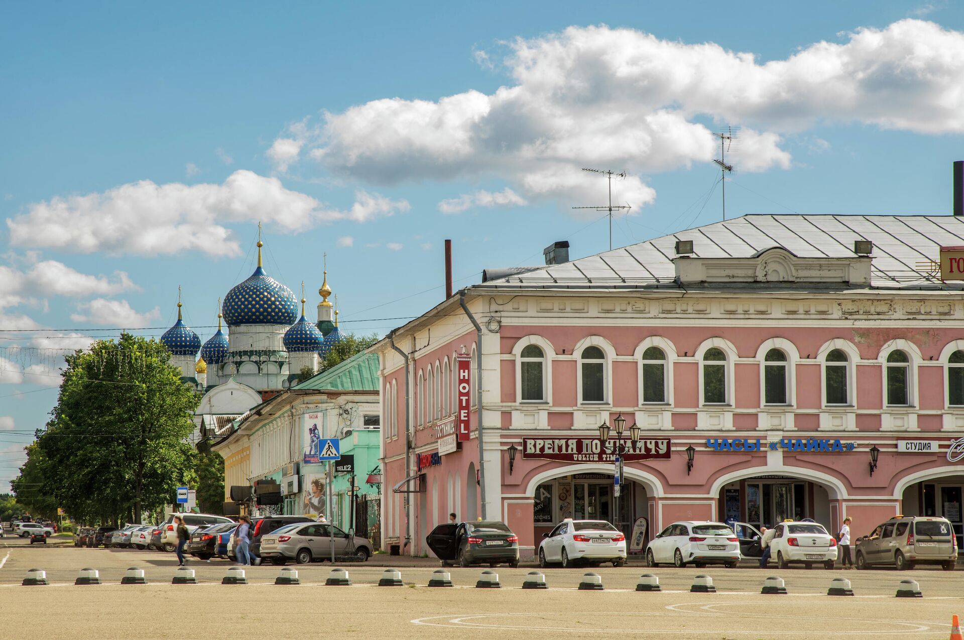 Успенская площадь в городе Углич  - РИА Новости, 1920, 03.11.2021