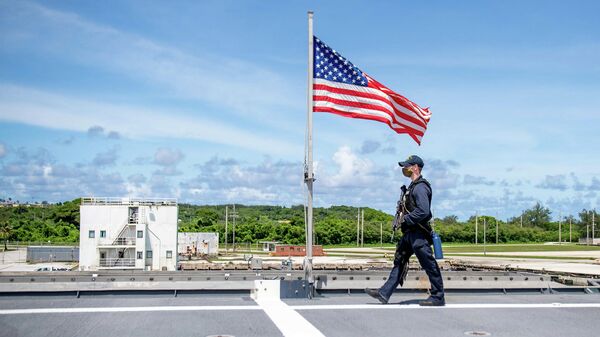 Военная база США на острове Гуам