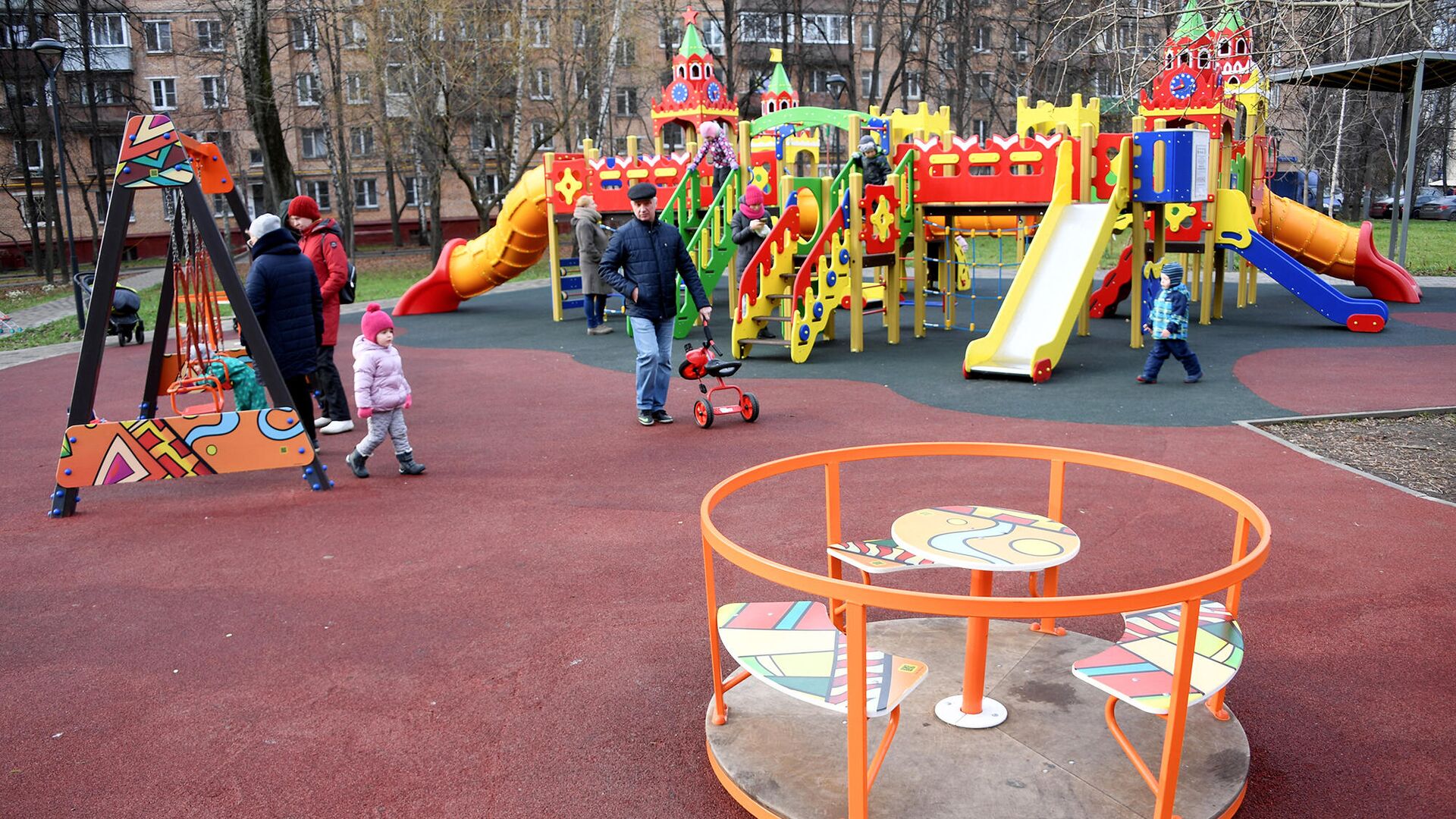 Жителям МО рассказали, где появятся новые детские площадки - РИА Новости,  09.11.2021