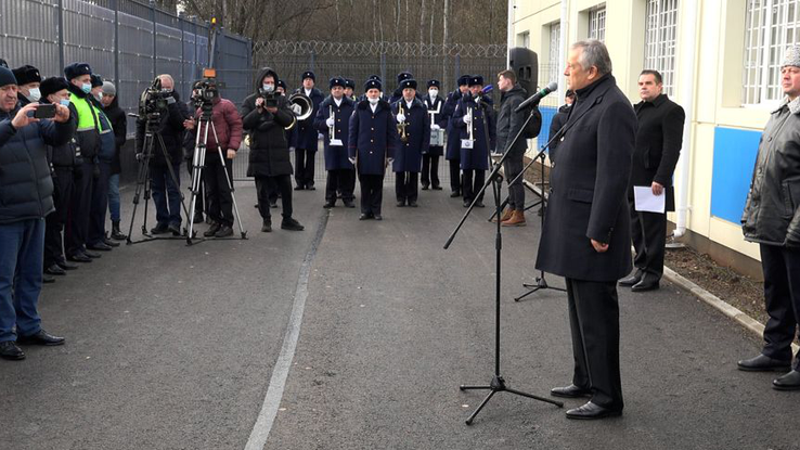 В одном из самых крупных районов Ленобласти открыли новое здание полиции - РИА Новости, 1920, 10.11.2021