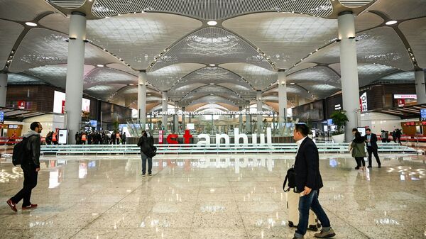 Новый аэропорт в Стамбуле, Турция. 29 октября 2018