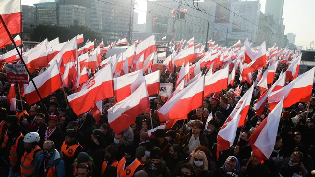 Протест в Варшаве