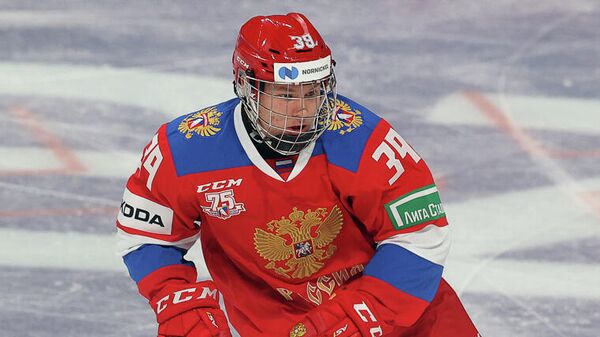 Хоккеист сборной России Матвей Мичков