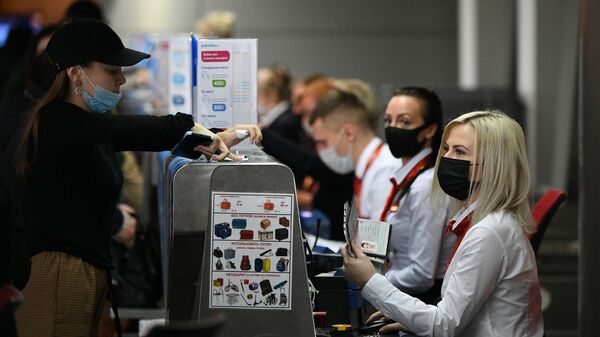 Регистрация пассажиров на рейсы компании Победа в аэропорту Внуково