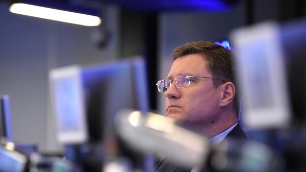 Заместитель председателя правительства РФ Александр Новак проводит заседание Федерального штаба по газификации