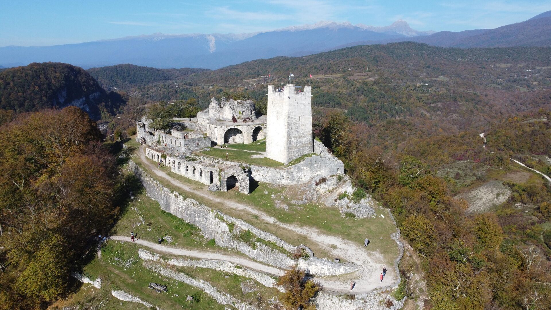Анакопийская крепость Республика Абхазия