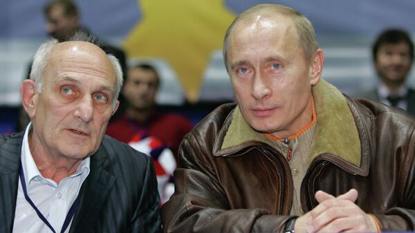 Владимир Путин и Анатолий Рахлин